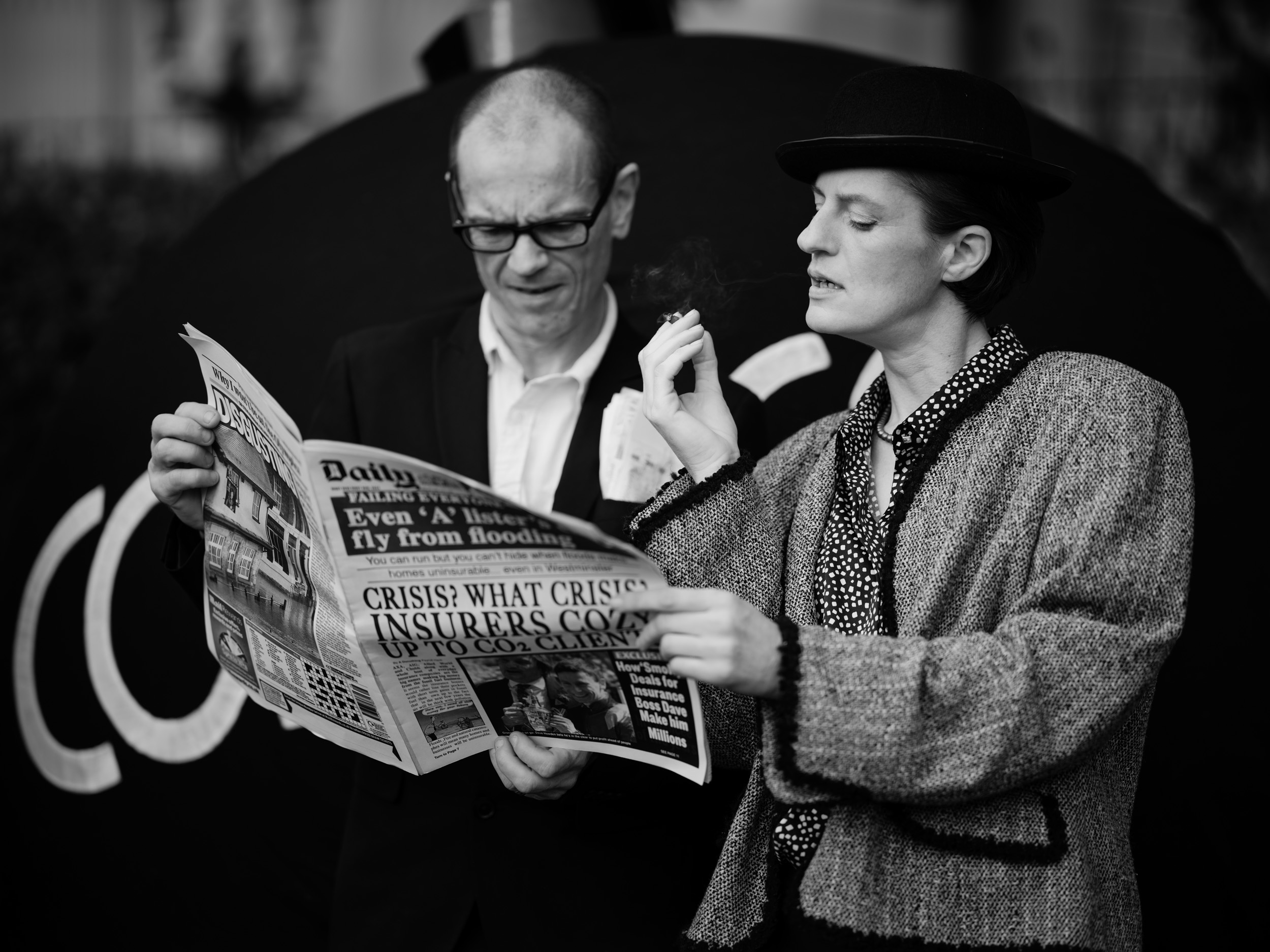 Extinction Rebellion Insure Our Survival, London