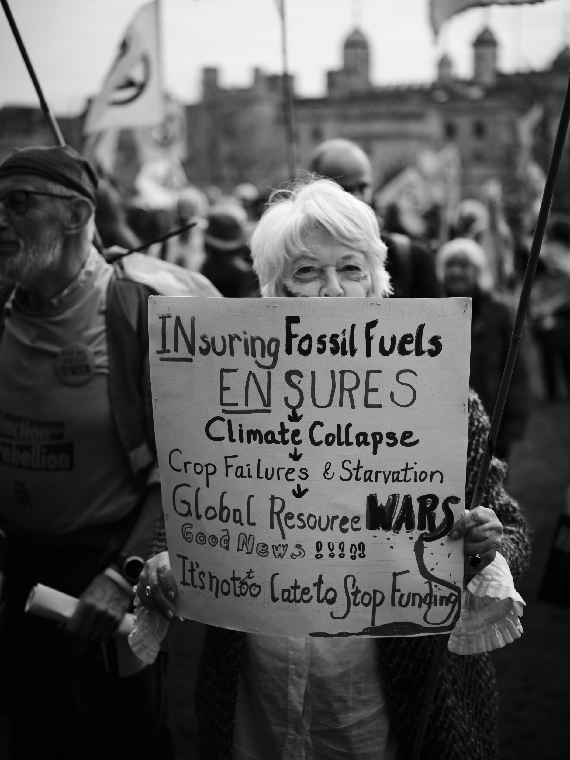 Extinction Rebellion Insure Our Survival, London