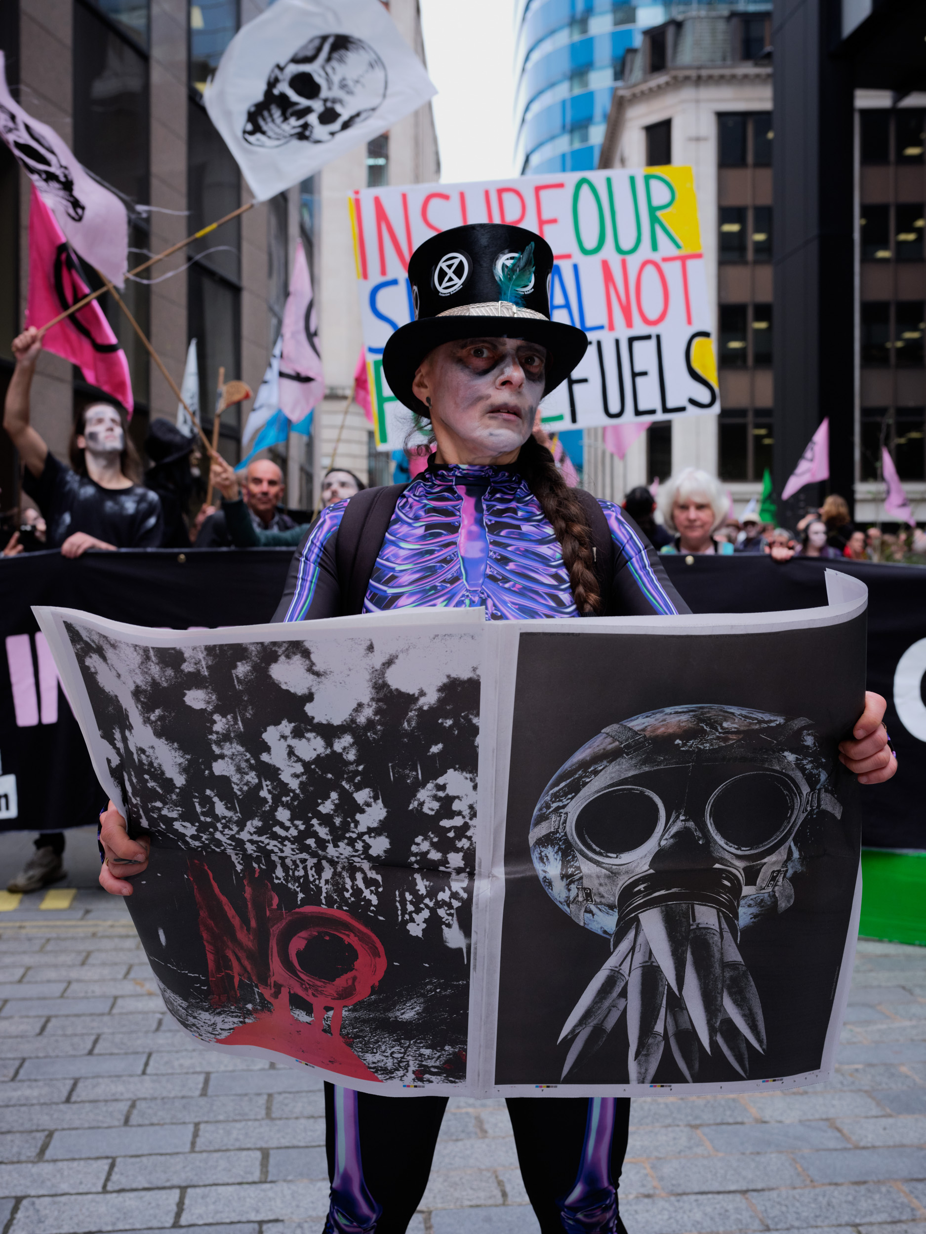 Extinction Rebellion Insure Our Survival, London